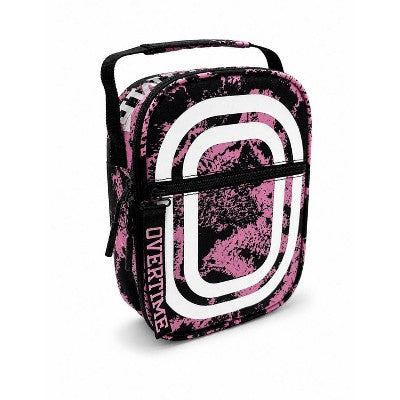 Overtime Big O Dual Compartment Lunch Box - Pink