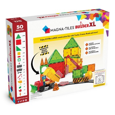 MAGNA-TILES Builder XL Trucks