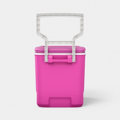 Sun Squad Wheelie 53 Cans/38qt Rolling Cooler - Pink Fizz (LOCAL PICKUP ONLY)