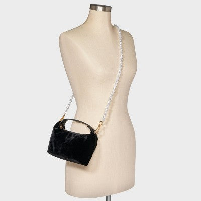 Pearl Accessory Crossbody Wristlet/Phone Strap - A New Day White: Cell Phone Accessories, 47.3" Length