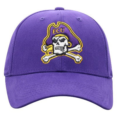 NCAA East Carolina Pirates Structured Brushed Cotton Vapor Ballcap
