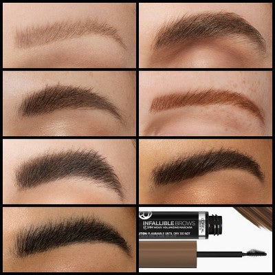 L'Oreal Paris Infallible Brows 24H Volumizing Eyebrow Mascara - 3 Soft Black