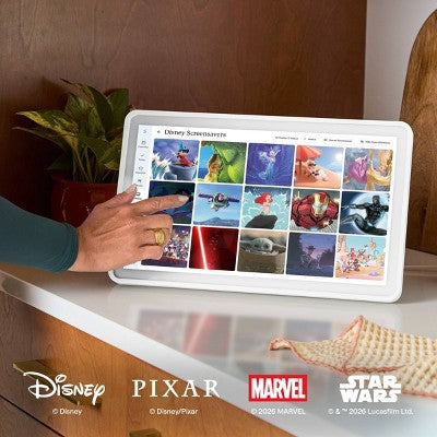 Skylight Calendar 2 with Disney Mode Exclusive (1 Year Included) - 15" White Touchscreen Calendar