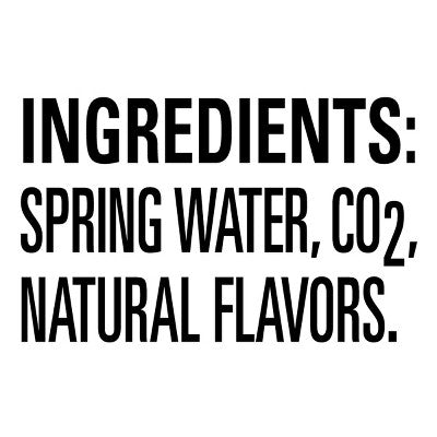 Poland Spring Triple Berry Flavored Sparkling Water - 8pk/16.9 fl oz Bottles