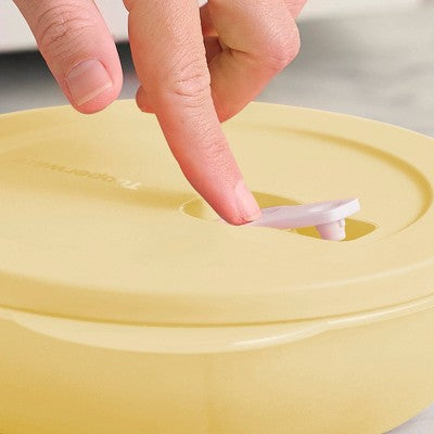 Tupperware 6pc (set of 3) Store, Serve and Go Bowl Food Storage Set Yellow