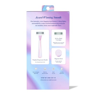 Athena Women's 5 Blade Reusable Razor Kit - Stardust