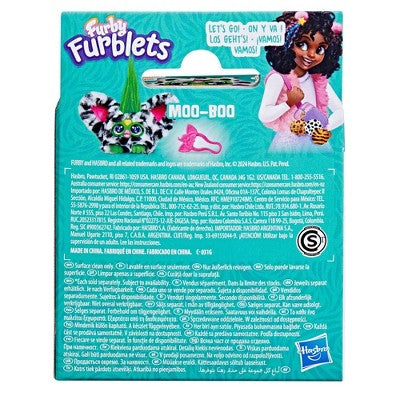 Furby Furblet Moo Boo Animal Figure