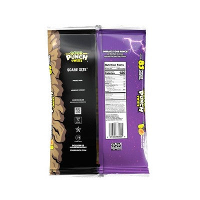 Sour Punch Twists Halloween Bag Candy - 18oz (LOCAL PICKUP ONLY)