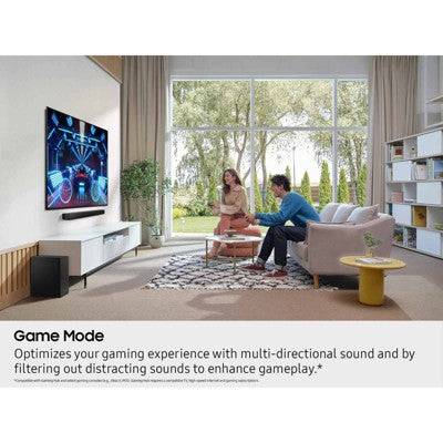 Samsung 2.1Ch DTS Virtual:X Soundbar with Subwoofer (HW-B53WF): HDMI ARC, Bluetooth, Wall Mountable (LOCAL PICKUP ONLY)