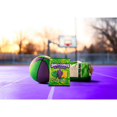 SHAQ-A-LICIOUS Sour Gummies Peg Bag (Pineapple - Watermelon and Mixed Berry Flavors) - 12ct/6.2oz
