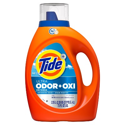 Tide Liquid Oxi Odor Laundry Detergent - 73oz