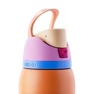 Owala 40oz FreeSip Stainless Steel Water Bottle - Tangy Tango: Insulated, Leakproof, BPA-Free