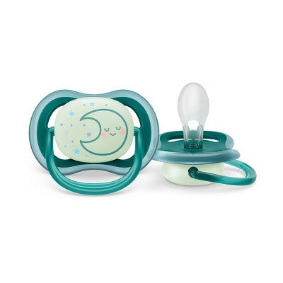 Philips Avent Ultra Air Day Time Pacifier 6-18m - Deep Opal/Moon - 3pk