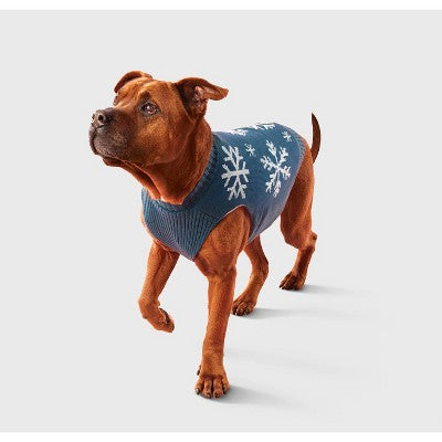 Snowflake Dog Sweater - Boots & Barkley M