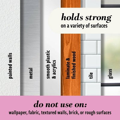 Command 5pk Damage-Free Transparent Cord Clips Arctic Freeze