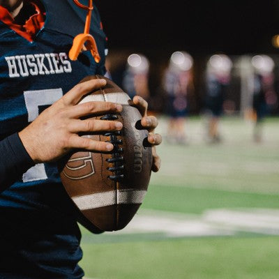 Wilson GST Speed Skin Official Football - Brown: Regulation Size, Leather Composite, Butyl Bladder