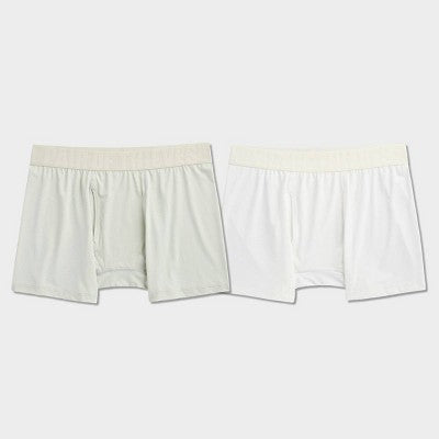 Pair of Thieves Men's Boxer Briefs 2pk - Light Gray XL