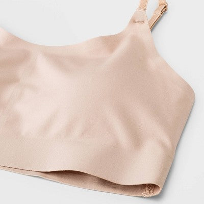 Girls' Microfiber Bonded Bra - art class Beige XL