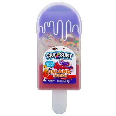Cra-Z-Slimy Island Punch Scented Slime with Popsicle Shaped Container