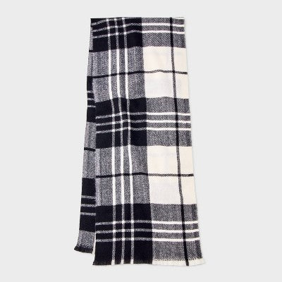 Light Weight Woven Scarf - Universal Thread Black/White
