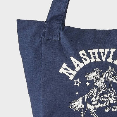 Grayson Threads Kids' Nashville Tote Bag - Navy