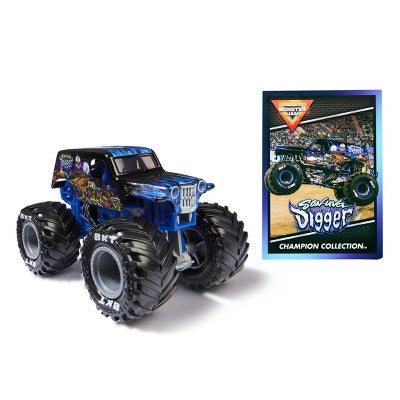Monster Jam Son-Uva Digger Die Cast Monster Truck with Trading Card