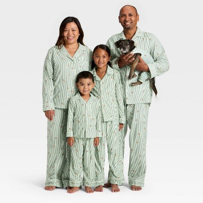 Toddler Gingerbread Striped Long Sleeve Shirt and Pants 2T