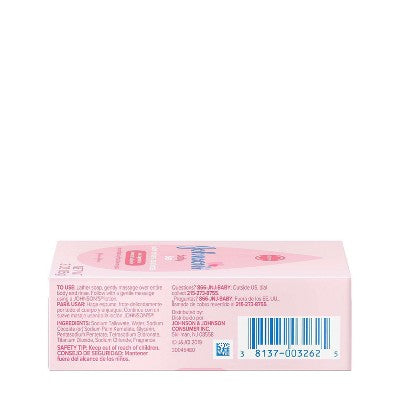 Johnsons Baby Soap Bar 3Oz 6 BARS