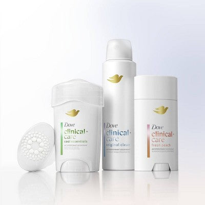 Dove Beauty Clinical 96-Hour Protection Antiperspirant & Deodorant Stick - Cool Essentials - 2.6oz
