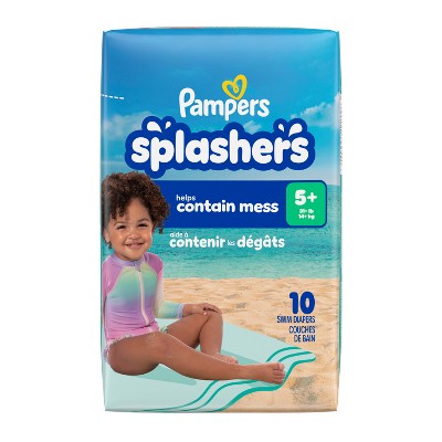 Pampers Splashers Disposable Swim Diapers Convenience Pack - Size 5 - 10ct