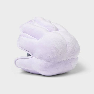 Clam with Pearl Weighted Plush Kids' Throw Pillow Light Purple - Pillowfort