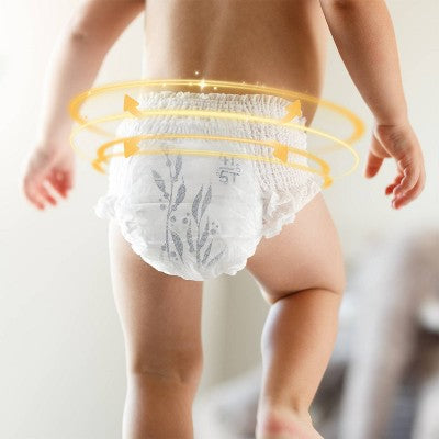 Parasol Clear+Dry Natural Disposable Diaper Pants - 3T-4T - 48ct