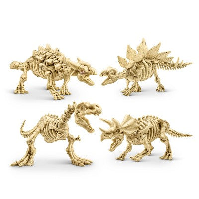 Robo Alive Fossil Find Amber Adventure by ZURU: Dinosaur Figure Playset with 6 Pieces