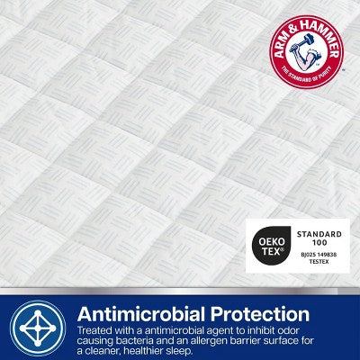 Arm & Hammer Queen Cooling Comfort Mattress Pad