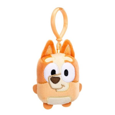 Bluey 4.5" Inch Mini Plush Backpack Clip Toy, Bingo