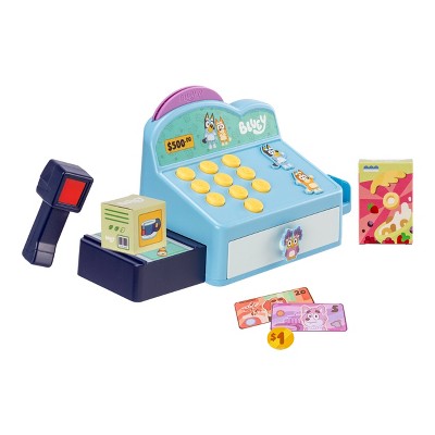 Bluey Role-Play Toy Cash Register - 17pk