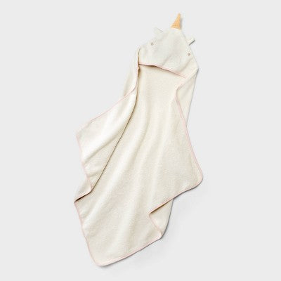 Baby Hooded Towel - Cloud Island Cream