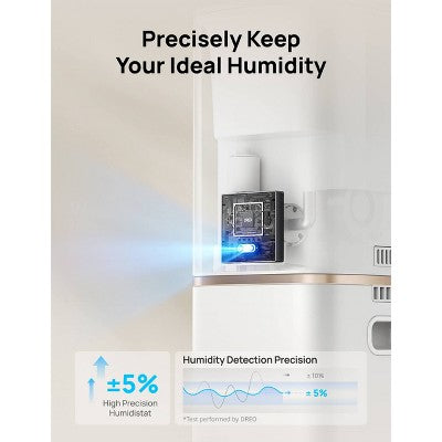 DREO Smart Ultrasonic Humidifier, 100H Runtime for Large Rooms - 3gal (LOCAL PICKUP ONLY)