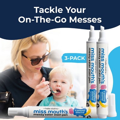 Miss Mouth's Messy Eater Stain Treater Pen3pk
