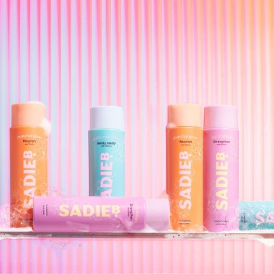 SadieB Vanilla Mint Refresh - Gently Clarify Shampoo - 10 oz: For All Hair Types, Paraben-Free, Silicone-Free, Sulfate-Free