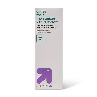 Unscented Facial Moisturizing Lotion with SPF 15 - 4oz - up&up
