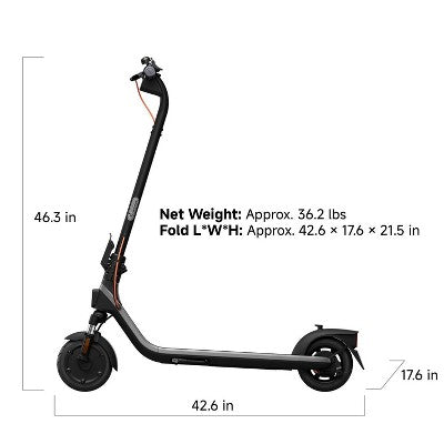 Segway Plus Electric Scooter - Charcoal Gray (LOCAL PICKUP ONLY)