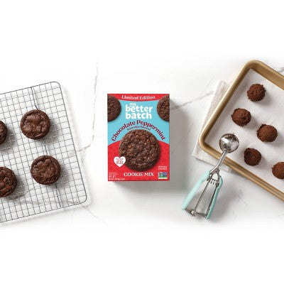 My Better Batch Chocolate Peppermint Holiday Cookie Mix - 16oz