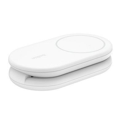 Belkin Qi2 2-in-1 Stand - White