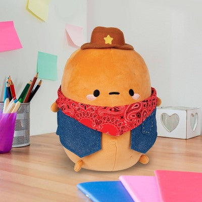 Smoko 10" Tayto Cowboy Deluxe Plush: Stuffed Character Cotton Doll