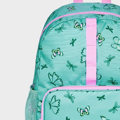 Kids' 16" Butterfly Backpack - Cat & Jack Green"