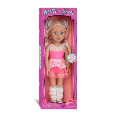Glitter Girls 14-inch Doll in Ballerina Outfit Christa: Articulated Fashion Doll with Blonde Hair & Blue Eyes
