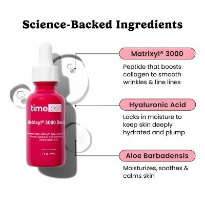 Timeless Skin Care Matrixyl 3000 Serum - 1 fl oz