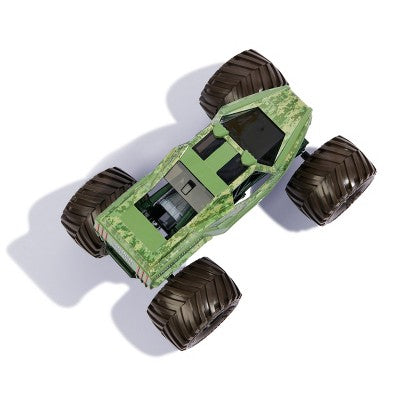 Monster Jam, Official Soldier Fortune Monster Truck, Collector Die-Cast Vehicle, 1:24 Scale, Kids Toys for Boys and Girls Ages 3 and up
