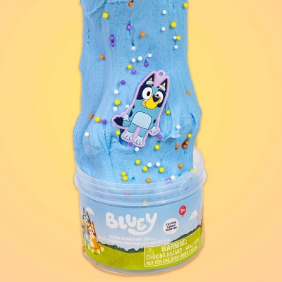 Bluey Slimygloop Scented Slime Dome Jar - Blue: Sensory Development Toy, 8 oz, For Kids